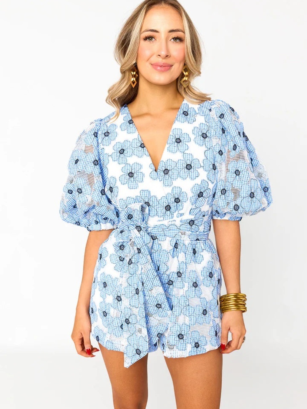 NWT Women’s Buddy Love Julia Romper- Size small